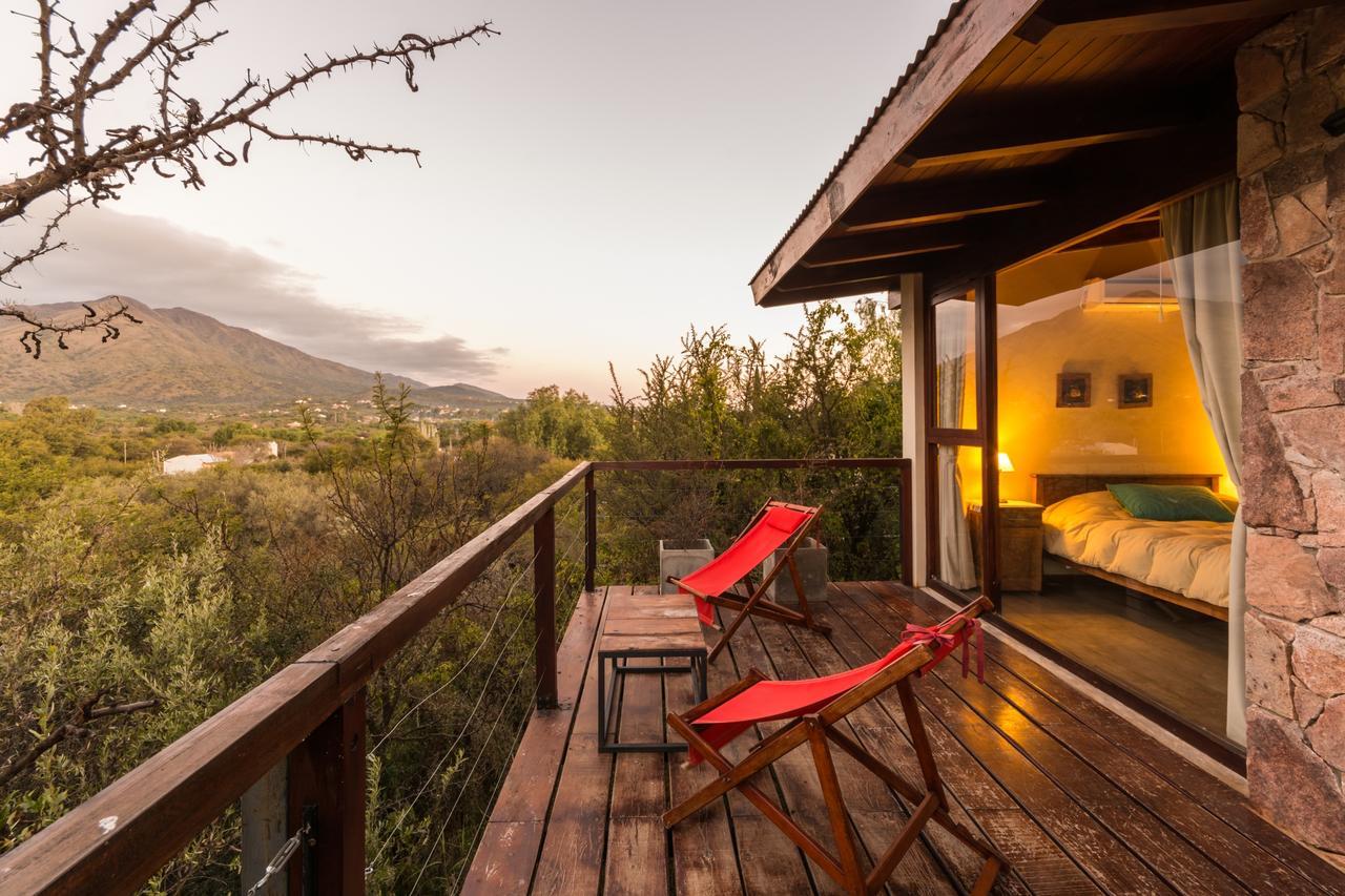 La Lomada Cabanas Hotel Capilla del Monte Eksteriør billede